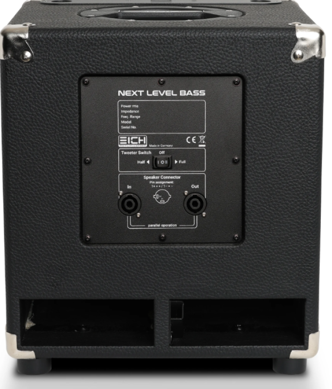 Eich Amplification 110XS-8 BE Next Level, Black Edition